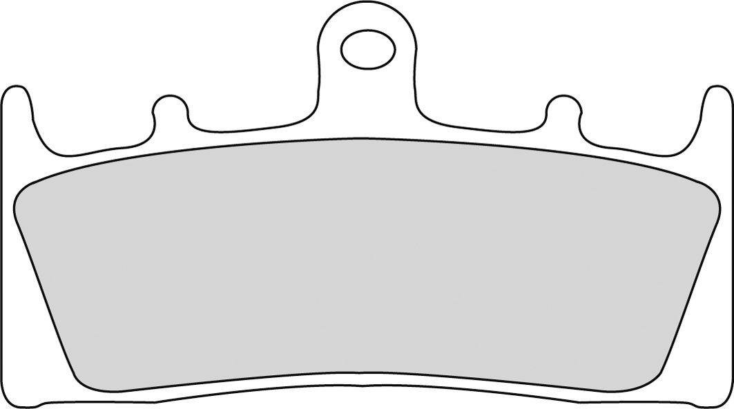 FDB873P BRAKE PADS ORGANIC