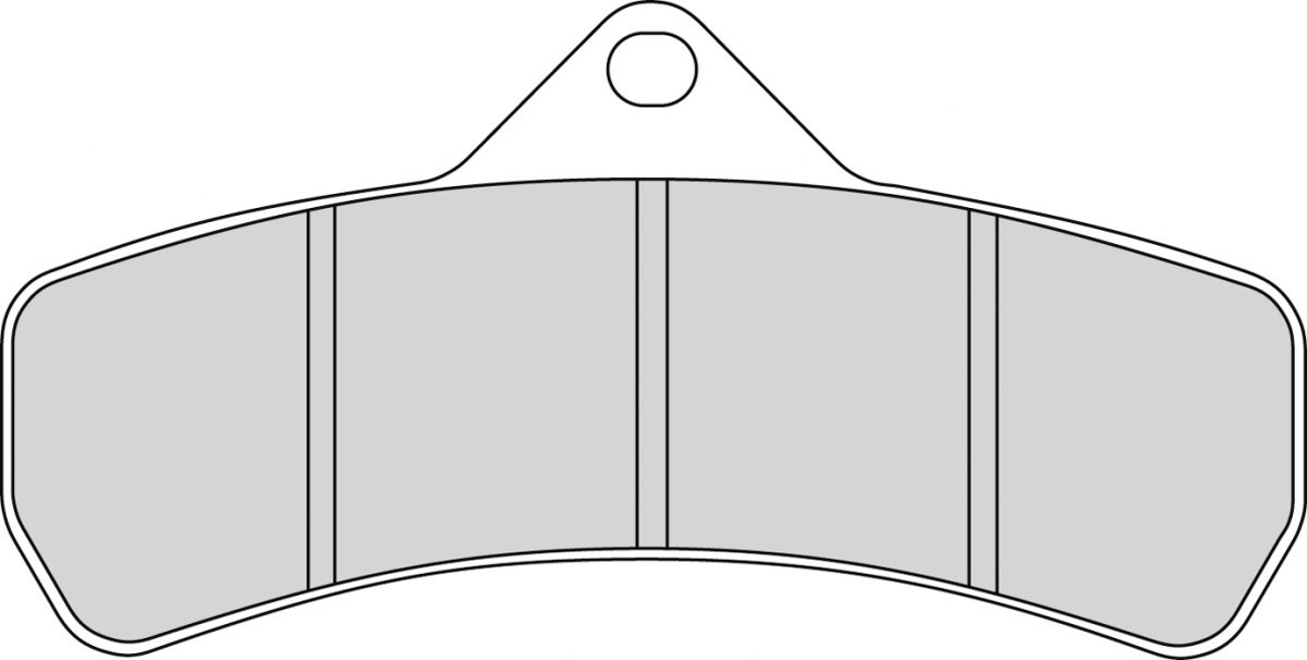 FDB887P BRAKE PADS ORGANIC