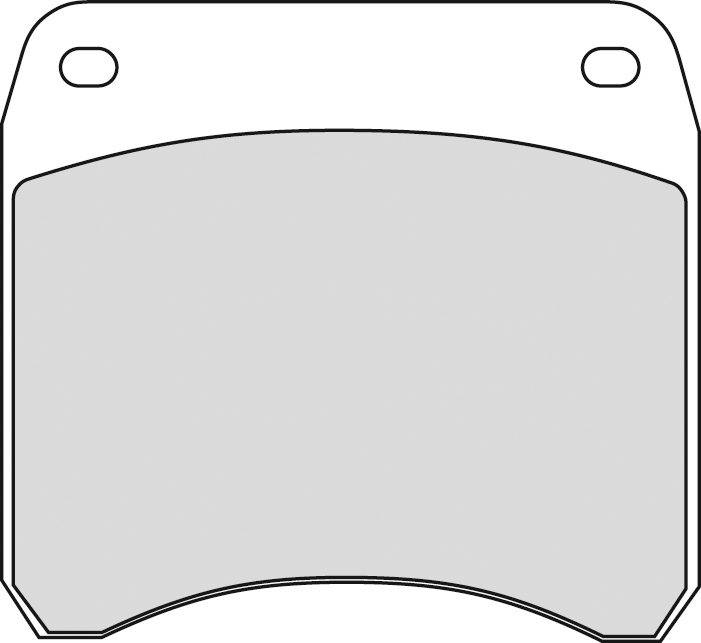 FRP213P BRAKE PADS ORGANIC