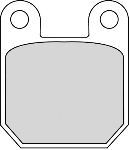 FRP405EF BRAKE PADS ORGANIC