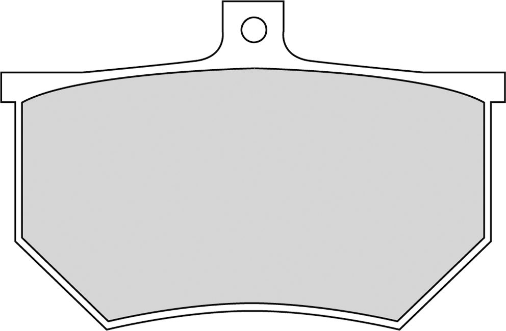 FRP410P BRAKE PADS ORGANIC