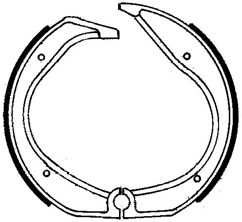 FSB701 BRAKE SHOES
