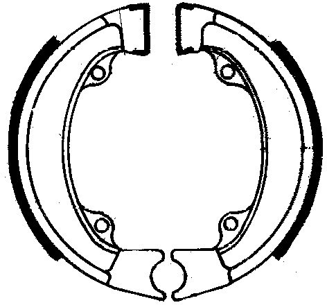 FSB703 BRAKE SHOES