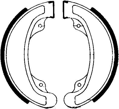 FSB708 BRAKE SHOES