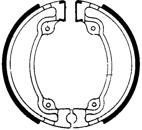 FSB709 BRAKE SHOES