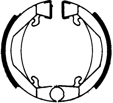 FSB712 BRAKE SHOES