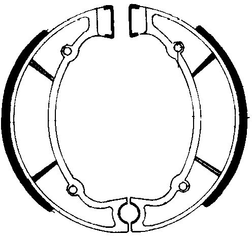 FSB735 BRAKE SHOES