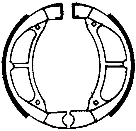 FSB739 BRAKE SHOES