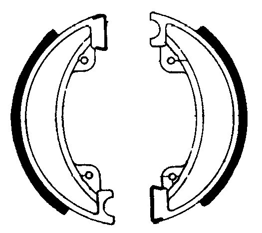FSB745 BRAKE SHOES
