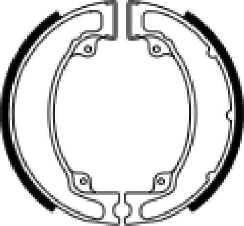 FSB750 BRAKE SHOES