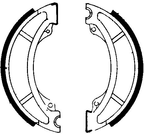 FSB763 BRAKE SHOES