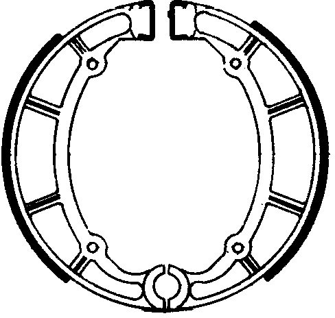 FSB765 BRAKE SHOES