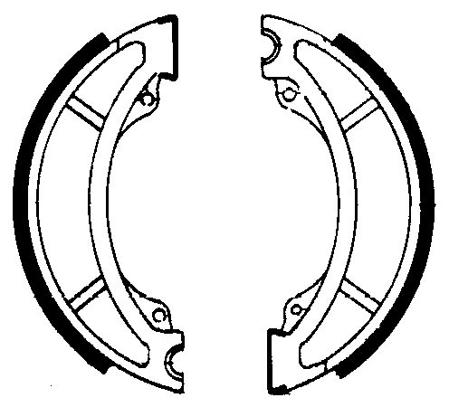 FSB766 BRAKE SHOES