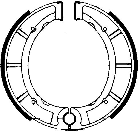 FSB767 BRAKE SHOES