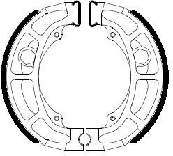 FSB777 BRAKE SHOES