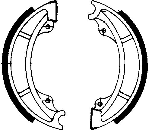 FSB778 BRAKE SHOES