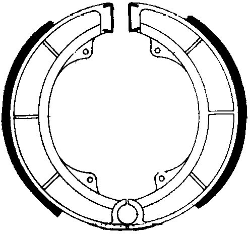 FSB780 BRAKE SHOES