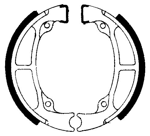 FSB783 BRAKE SHOES