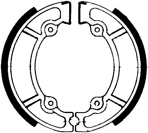 FSB786 BRAKE SHOES