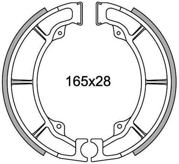 FSB789 BRAKE SHOES