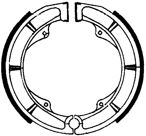 FSB790 BRAKE SHOES