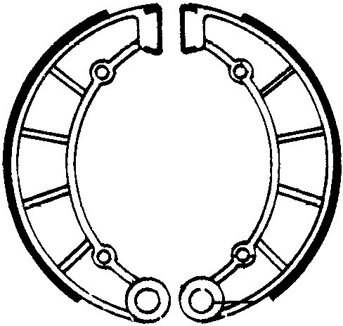 FSB795 BRAKE SHOES