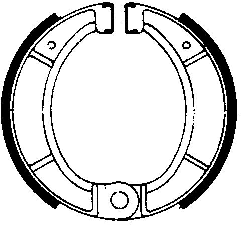 FSB807 BRAKE SHOES