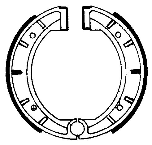 FSB808 BRAKE SHOES