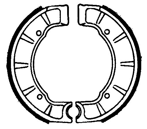 FSB810 BRAKE SHOES