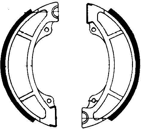 FSB816 BRAKE SHOES
