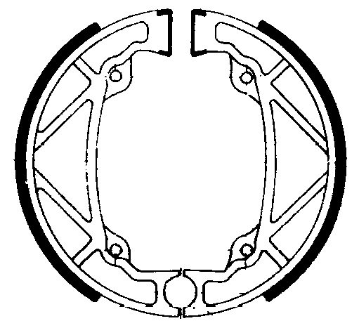 FSB817 BRAKE SHOES