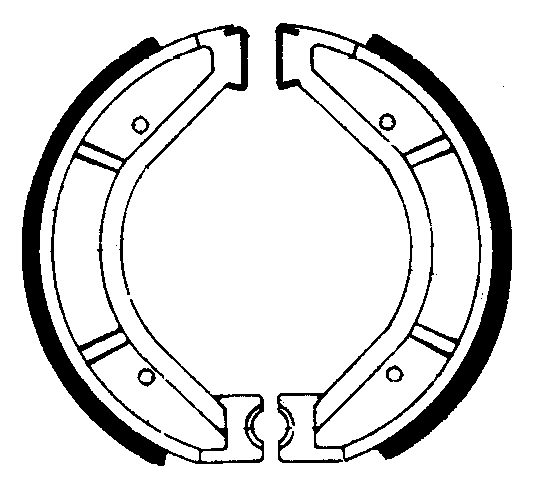 FSB825 BRAKE SHOES