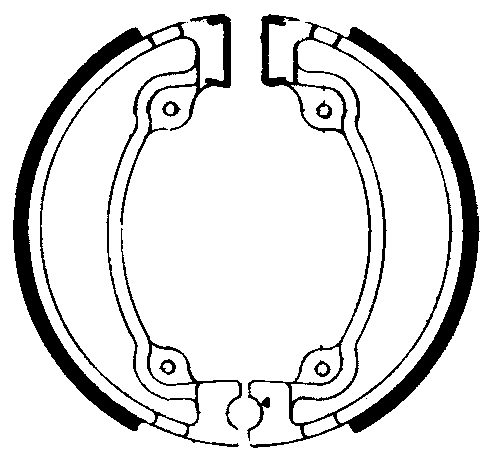 FSB845 BRAKE SHOES