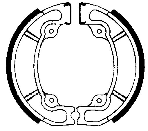 FSB846 BRAKE SHOES