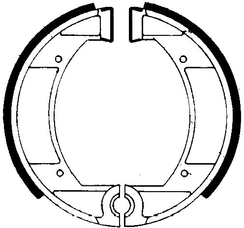 FSB847 BRAKE SHOES