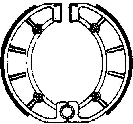 FSB859 BRAKE SHOES