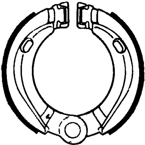FSB871 BRAKE SHOES