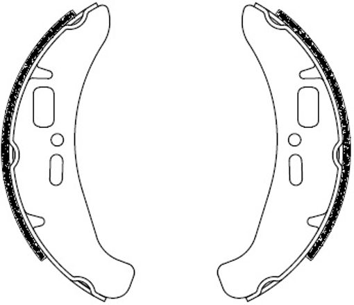 FSB892 BRAKE SHOES