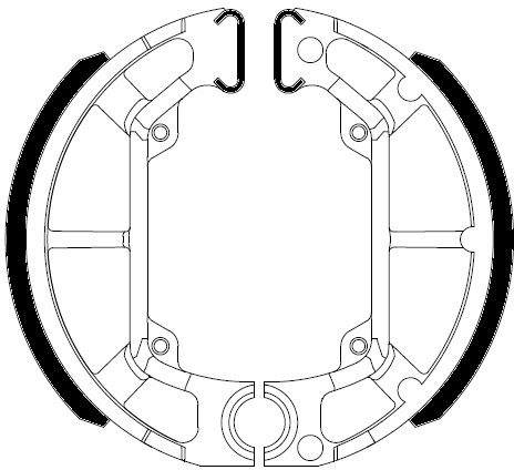 FSB895 BRAKE SHOES