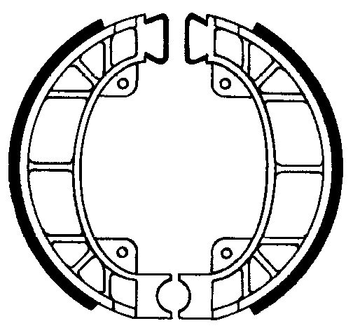 FSB896 BRAKE SHOES