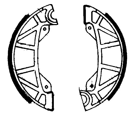 FSB904 BRAKE SHOES