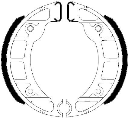 FSB910 BRAKE SHOES