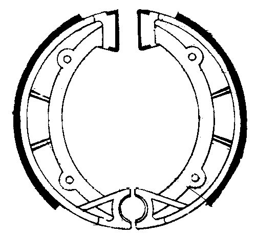 FSB911 BRAKE SHOES