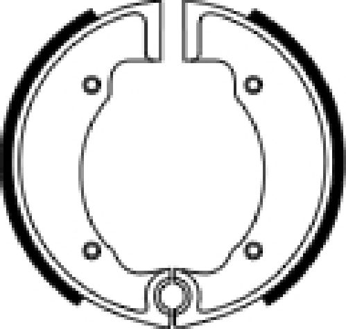 FSB916 BRAKE SHOES