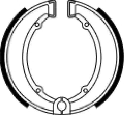 FSB924 BRAKE SHOES