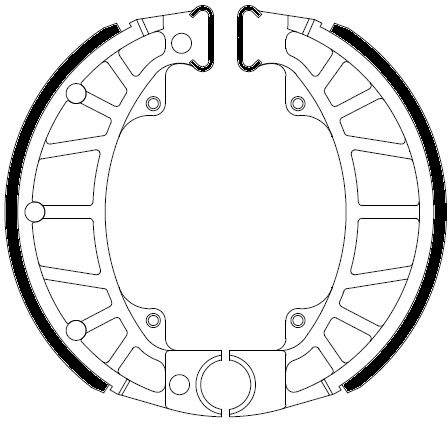 FSB938A BRAKE SHOES