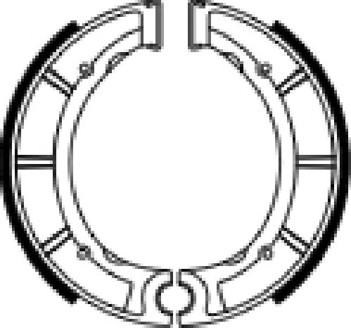 FSB948 BRAKE SHOES