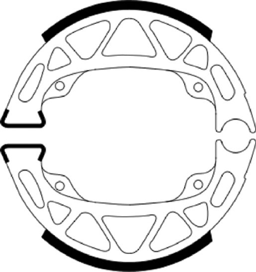 FSB952 BRAKE SHOES