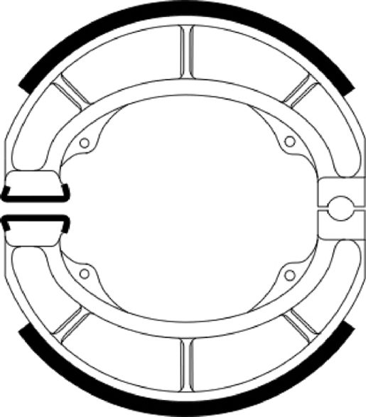 FSB956 BRAKE SHOES