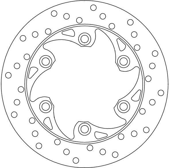 FMD0472R FIXED BRAKE DISC